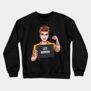 Leo Woman Crewneck Sweatshirt